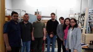 International acoustics students from India on IOA Diploma course