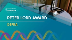 Peter Lord Award - DEFRA